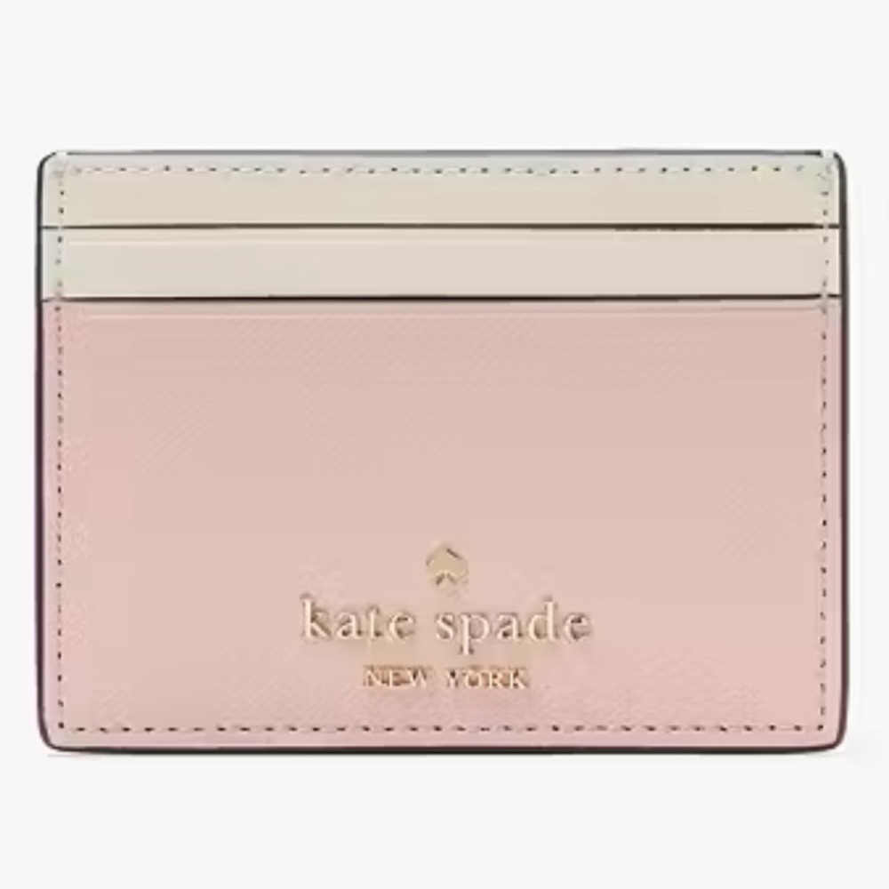 •KATE SPADE•BNWT ROSE SMOKE MULTI MADISON SMALL CARD HOLDER - Picture 3 of 7